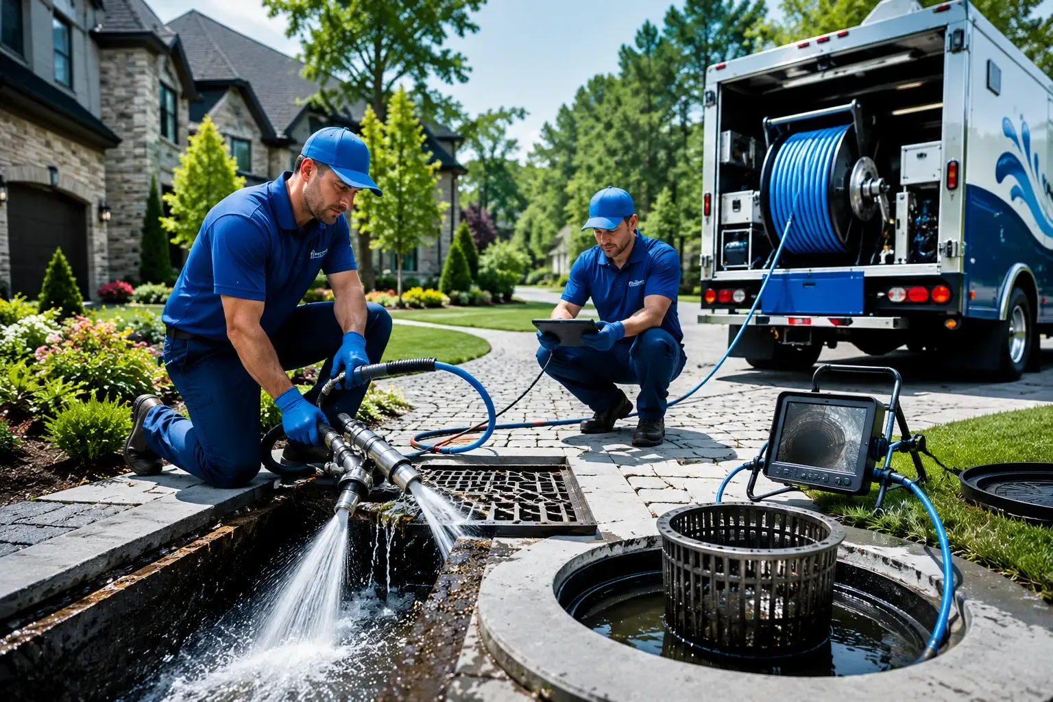 Local outdoor drain cleaning professionals in Priddy, TX